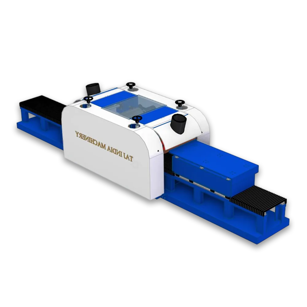 AUTOMATIC FOUR SPINDLE ONE SIDE SHEET POLISHING MACHINE (60” X 96”)
