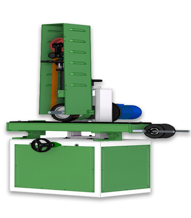 Automatic Abrasive Belt Grinder Machine