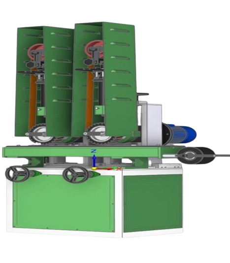 Automatic Abrasive Belt Grinder Machine