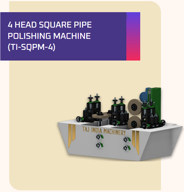 Automatic Square Pipe Polishing Machine