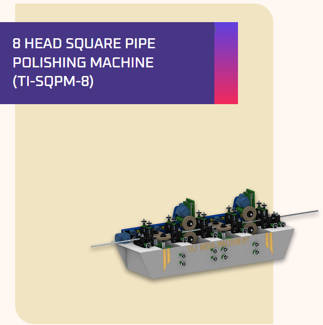 Automatic Square Pipe Polishing Machine