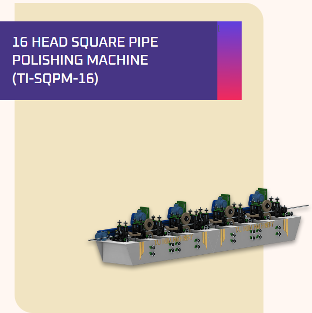 Automatic Square Pipe Polishing Machine