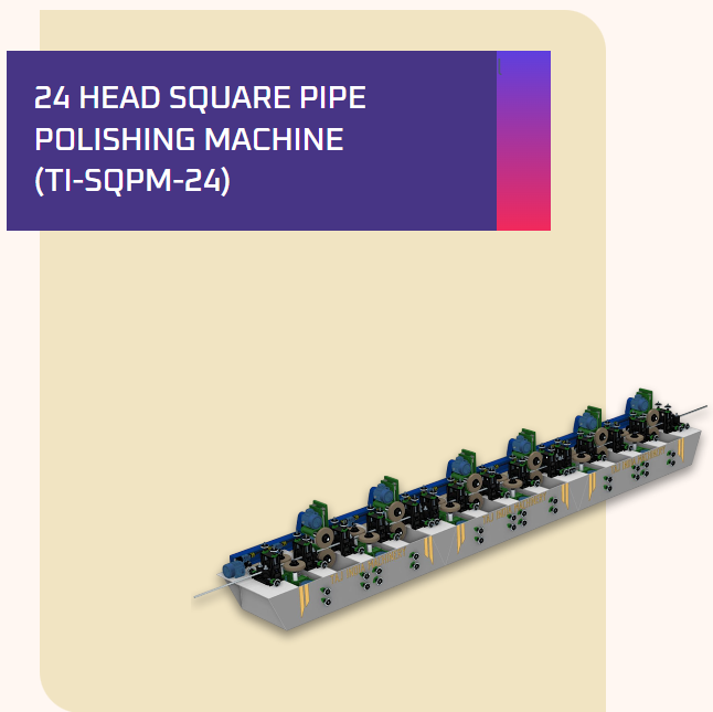 Automatic Square Pipe Polishing Machine